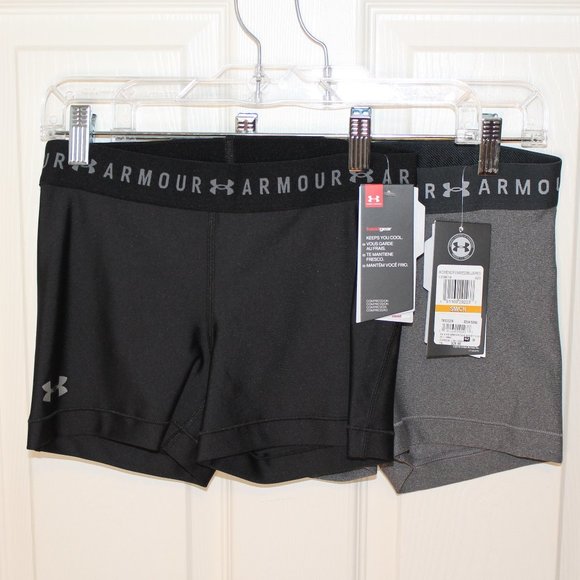 GREY- NWT - Under Armour compression shorts Heat Gear 2 for 30$ - GREY - Picture 3 of 6